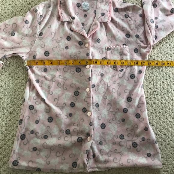 Aria Fleece 2 Piece PJ Set - Picture 10 of 11